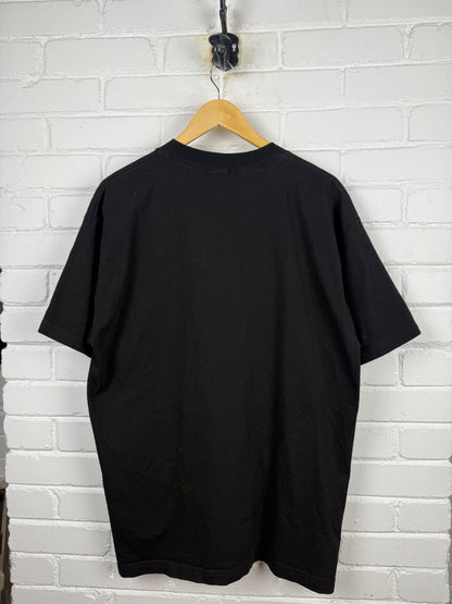 Vintage Enemy Of The State Movie Promo Spell Out T Shirt Size XL