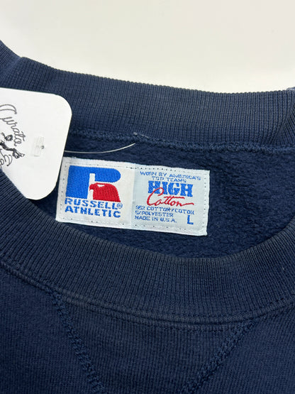 Vintage 90s Kent State University Golden Flashes Stitched Russel Athletic Sweatshirt Size L