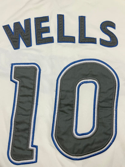 Vintage Vernon Wells Blue Jays Authentic Majestic Authentic Baseball Jersey Size 52