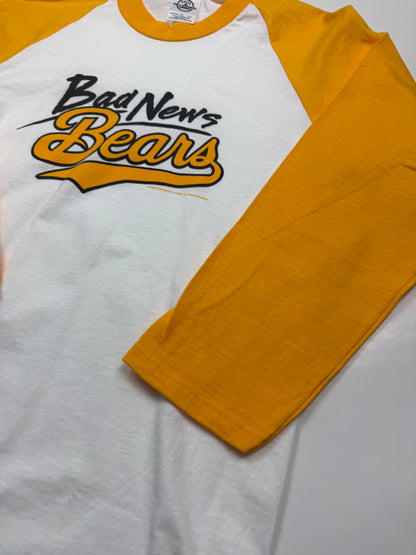 Vintage 2005 Bad News Bears Movie Promo Spellout Raglan T Shirt Size S