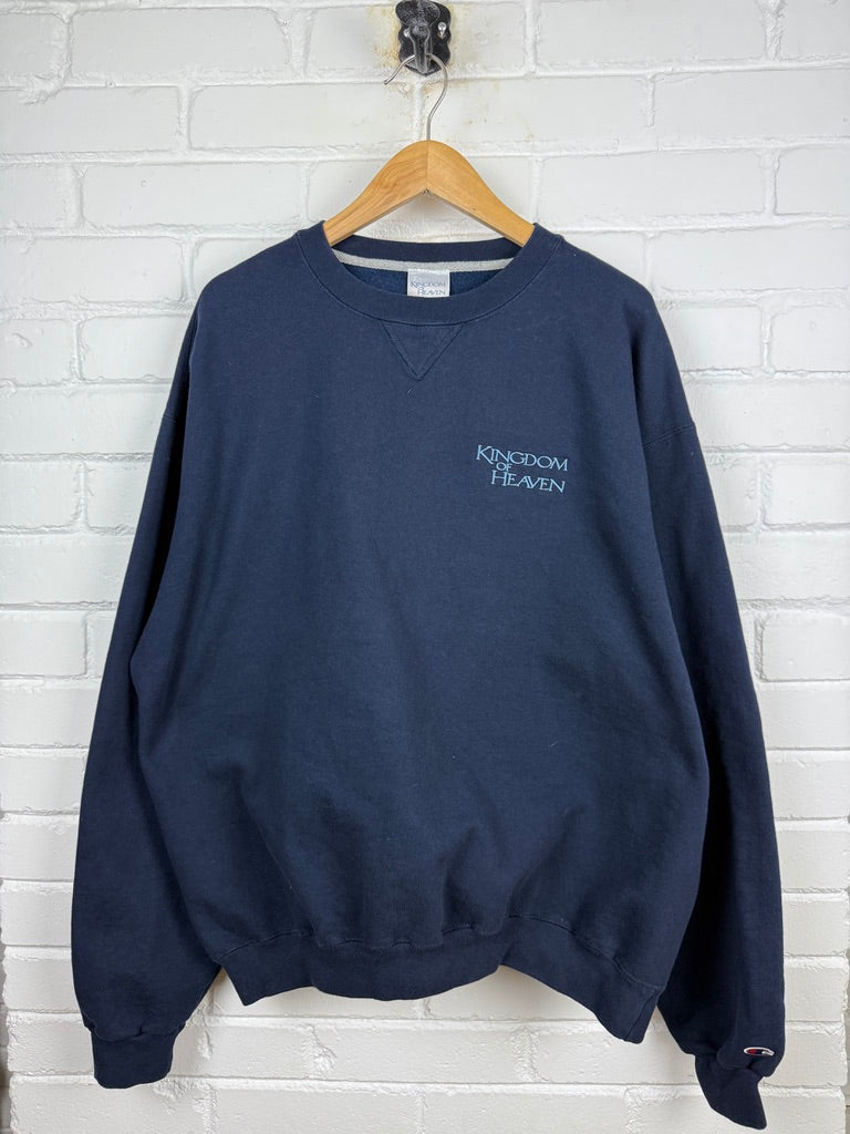 Vintage 2005 Kingdom Of Heaven Movie Promo Champion Crewneck Sweatshirt Size XL