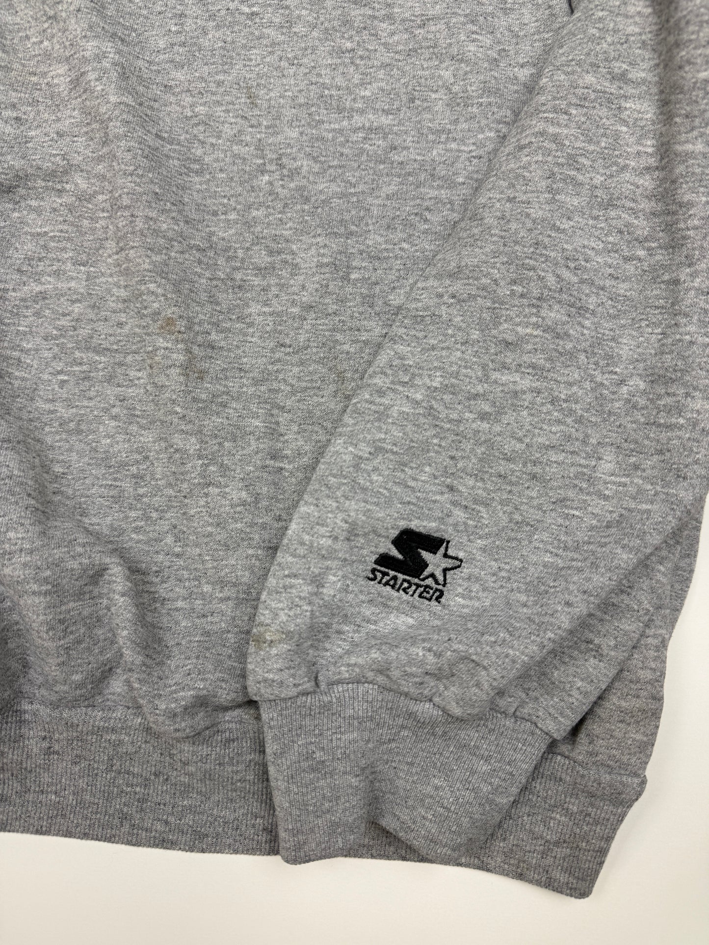 Vintage 1999 Hamilton Tiger Cats Arc Spell Out Starter Graphic Sweatshirt Size XL 90s