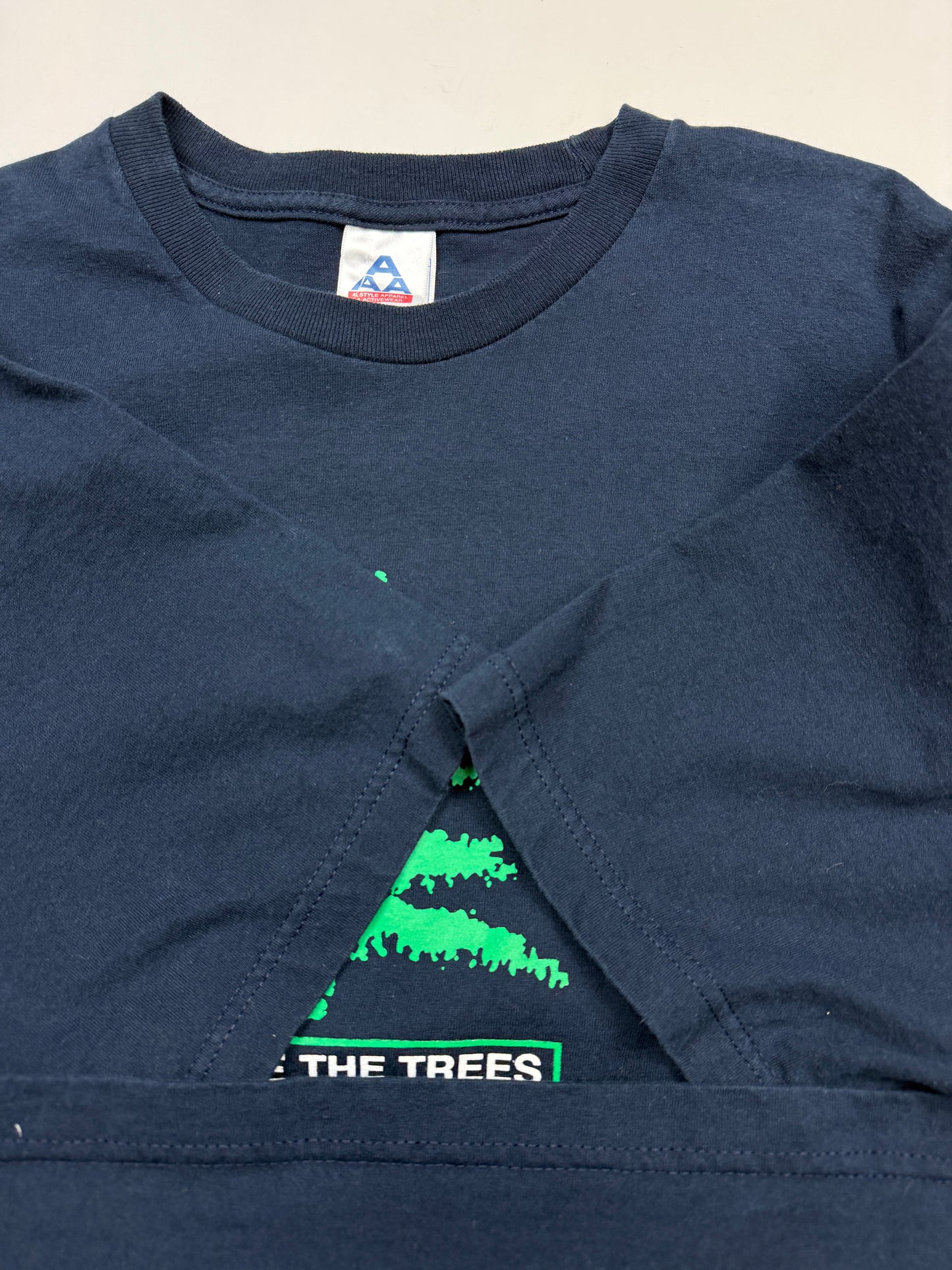 Vintage Save The Trees Wipe Your A** With An Owl Environmental Parody T Shirt Size XL