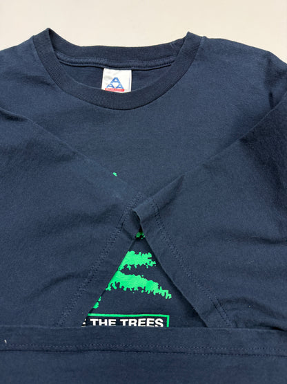 Vintage Save The Trees Wipe Your A** With An Owl Environmental Parody T Shirt Size XL