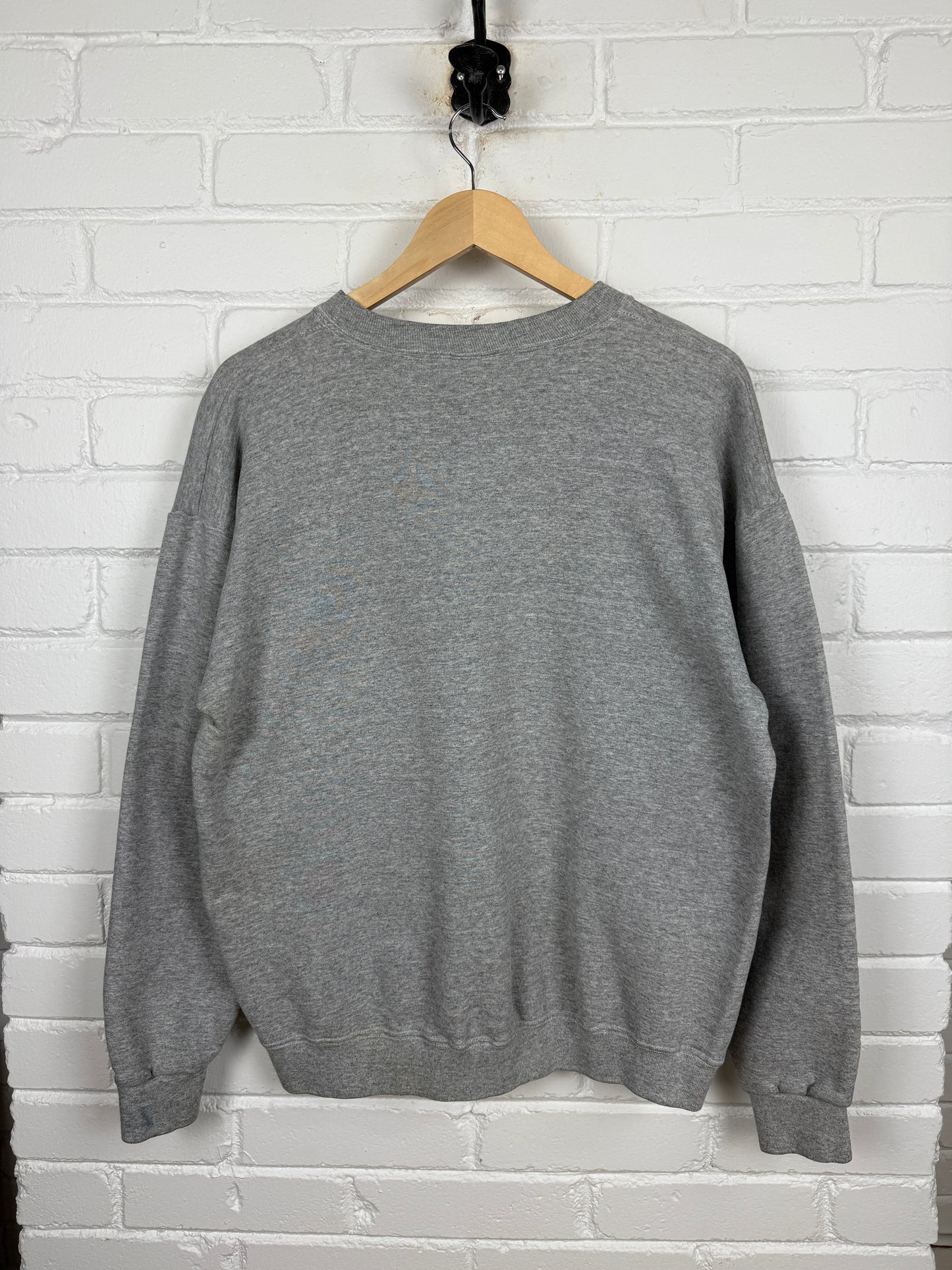 Vintage 90s No Fear Fear Nothing Embroidered Crewneck Sweatshirt Size L