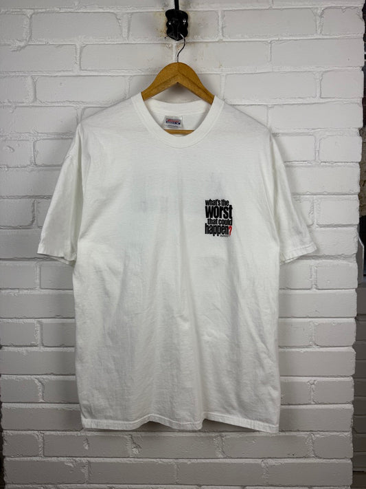 Vintage 2001 Whats The Worse That Can Happen? Movie Promo T Shirt Size XL
