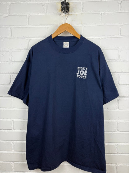 Vintage 1997 Disney Might Joe Young Movie Promo Embroidered T Shirt Size XL