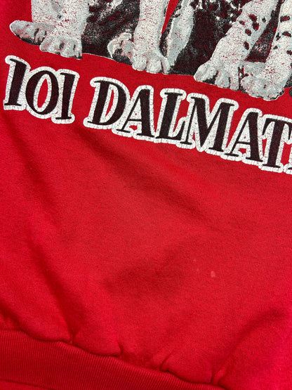 Vintage Disney 101 Dalmatians Movie Promo Crew Neck Sweatshirt Size L