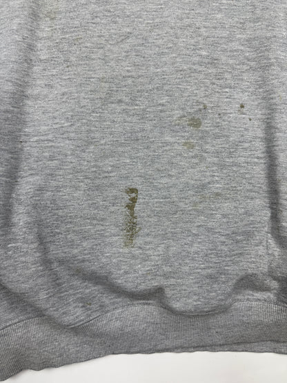 Vintage 90s Carhartt Embroidered Logo Paint Splattered Crewneck Sweatshirt Size L