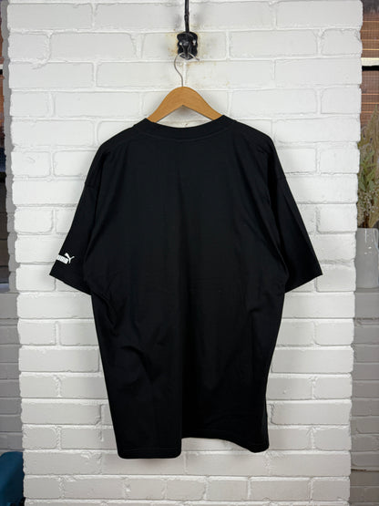 Vintage 2003 Hamilton Tiger Cats CFL Football Graphic Puma T Shirt Size XL