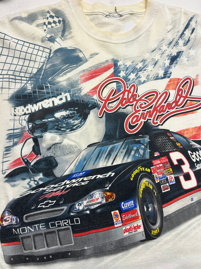 Vintage Dale Earnhardt Good Wrench Nascar Racing Big Graphic T Shirt Size XL