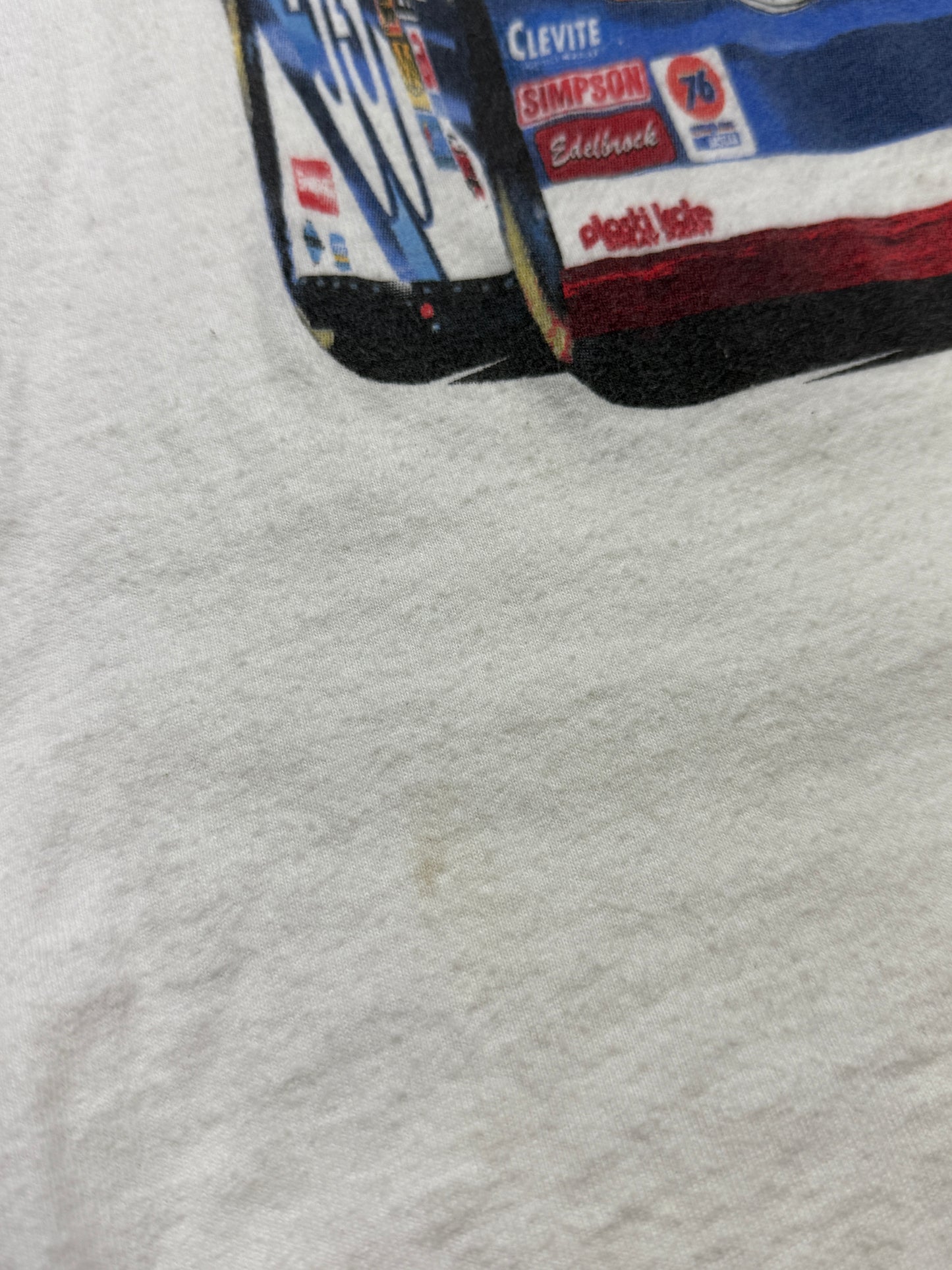 Vintage 2003 Winston NASCAR Cup Series Turning Up The Heat Racing T Shirt Size XL
