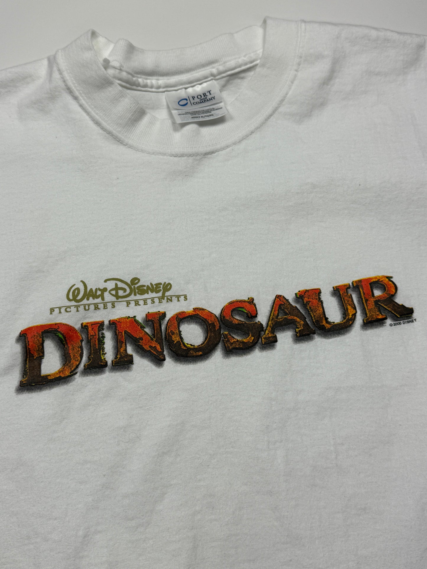 Vintage 2000 Dinosaur Walt Disney Pictures Movie Promo T Shirt XL