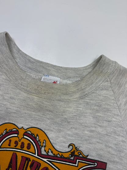 Vintage 1988 Antique Auto Show Hershey PA Logo Crest Crewneck Sweatshirt Size XL 80s