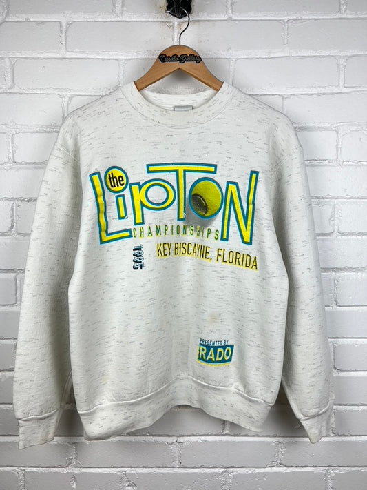 Vintage 1995 Nike Tennis Lipton Championship Florida Sweatshirt Size M 90s