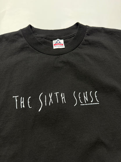 Vintage 1999 The Sixth Sense #6 Buena Vista Movie Promo T Shirt Size XL 90s