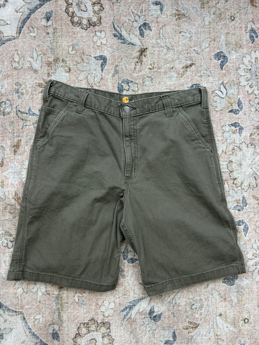 Carhartt Work Wear Carpenter Relaxed Fit Shorts Size 36W