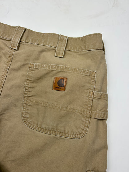 Carhartt Carpenter Work Wear Dungaree Fit Chino Pant Size 34W B151