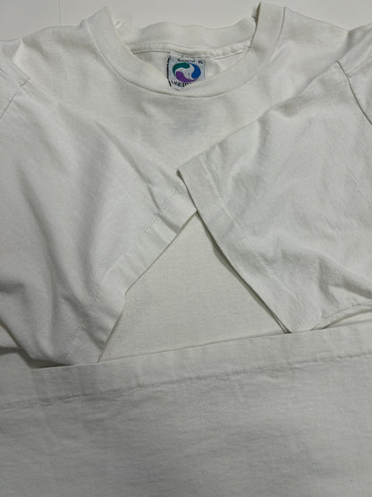 Vintage 1993 Grateful Dead Stealie Skull Liquid Blue Band Music T-Shirt Size XL 90s