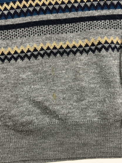 Vintage Lawman Classics 1/4 Button Collared Knit Sweater Size XL