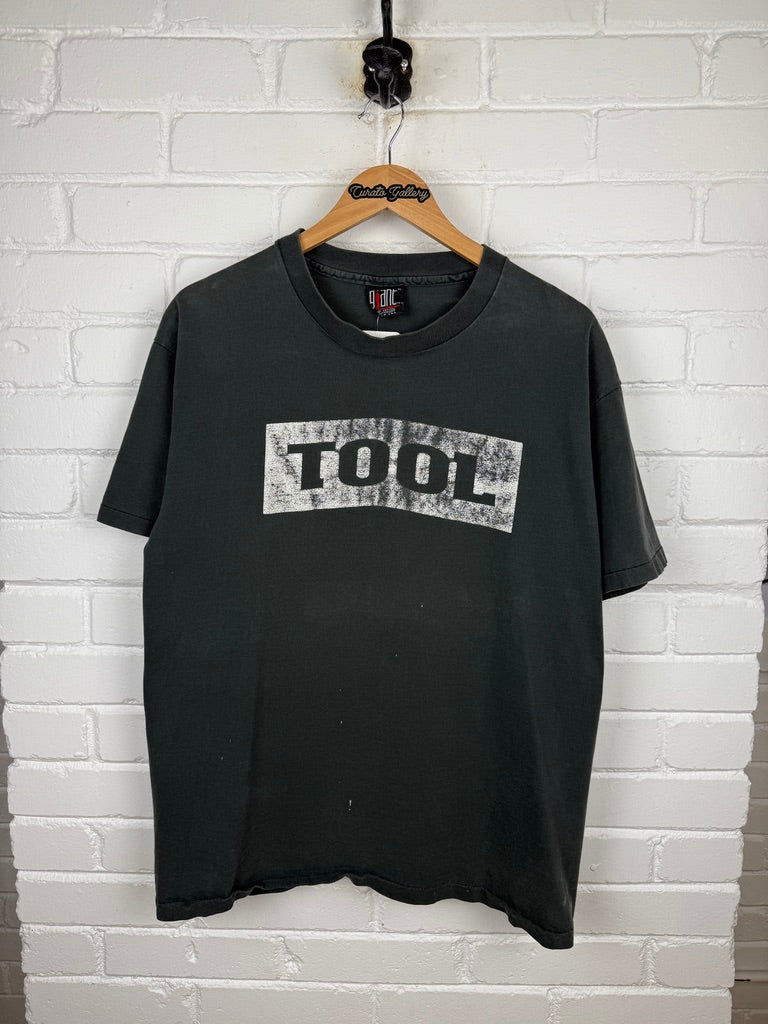 Vintage 90s Tool Undertow Tour Wrench Rock Music Giant T Shirt Size XL