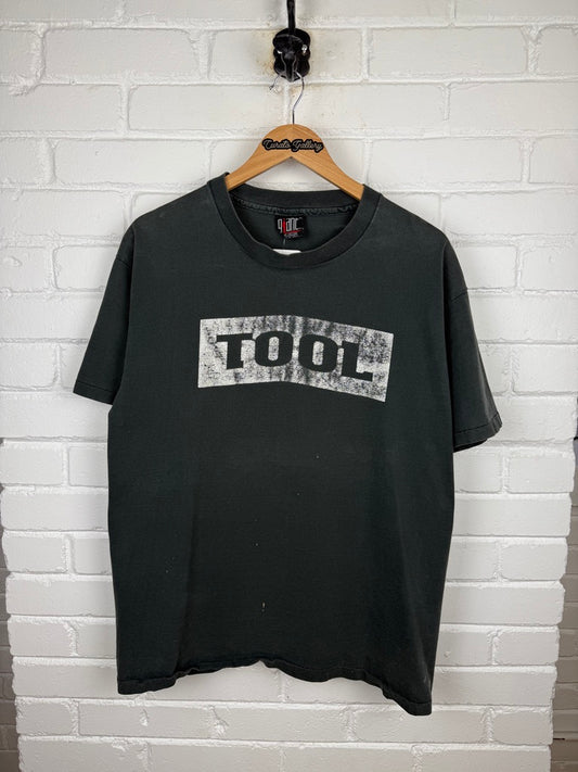 Vintage 90s Tool Undertow Tour Wrench Rock Music Giant T Shirt Size XL