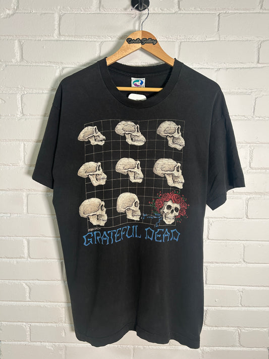 Vintage 1993 Grateful Dead What A Long Strange Trip Its Been Liquid Blue Music T-Shirt Size XL 90s