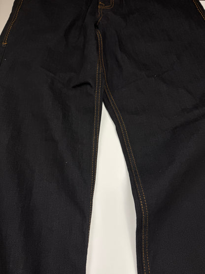 Vintage Y2K Rocawear Embroidered Back Pocket Black Denim Pants Size 36W