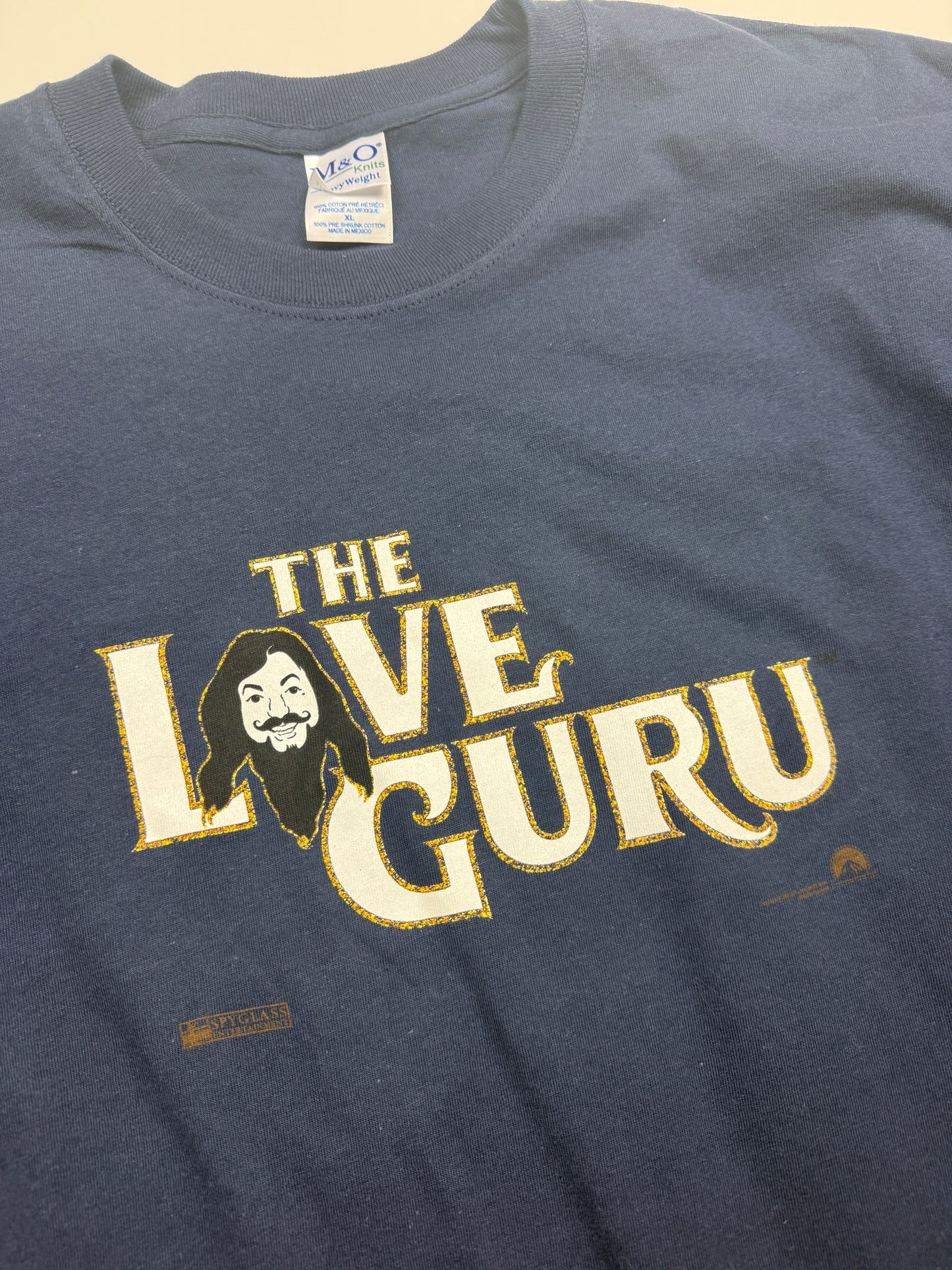 The Love Guru Paramount Pictures Spell Out Movie Promo Graphic T Shirt Size XL