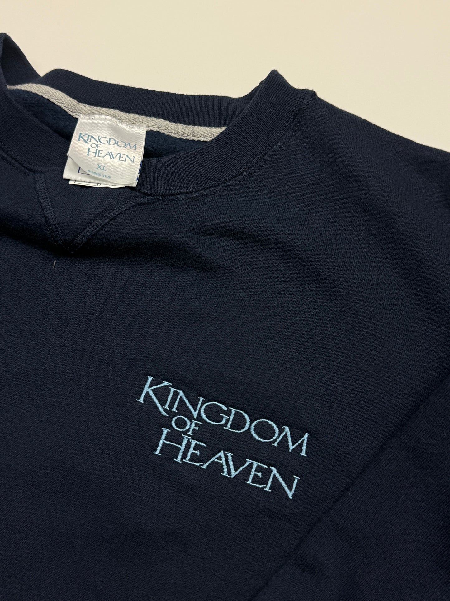 Vintage 2005 Kingdom Of Heaven Movie Promo Champion Crewneck Sweatshirt Size XL