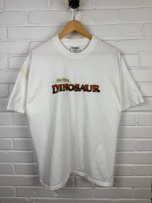 Vintage 2000 Dinosaur Walt Disney Pictures Movie Promo T Shirt XL