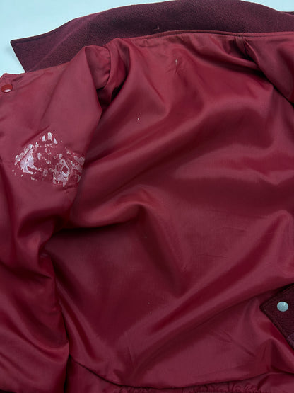 Vintage 80s/90s Reef Duluth Lounge Varsity Letterman Jacket Size L