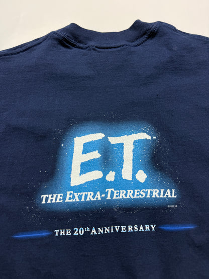 Vintage 2002 ET The Extra Terrestrial Anniversary Movie Promo Steven Spielberg T Shirt Size XL