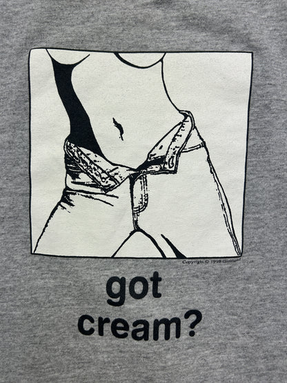 Vintage 1998 Girlfriend Got Cream Parody T Shirt Size XL 90s
