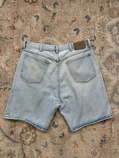 Vintage Wrangler Hero Light Wash Jean Jort Shorts Size 35W