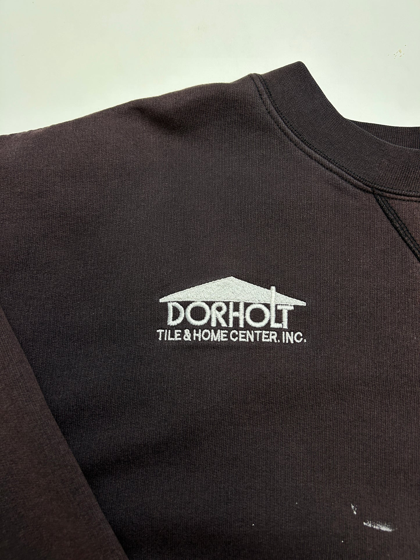 Vitnage 90s Carhartt Embroidered Spell Out Heavy Weight Work Wear Crewneck Sweatshirt Size XL