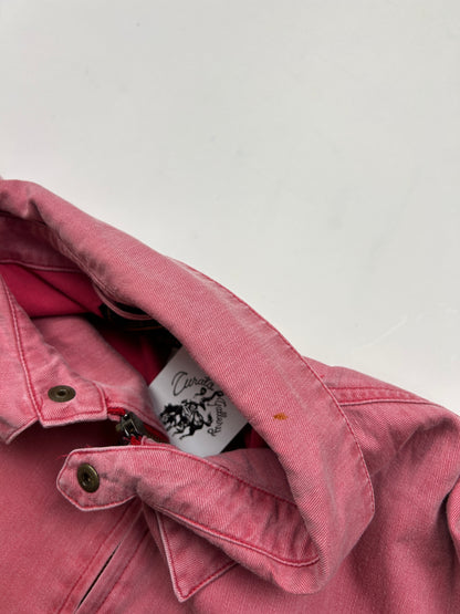 Vintage 90s Eddie Bauer Cropped Mechanic Style Light Jacket Size M