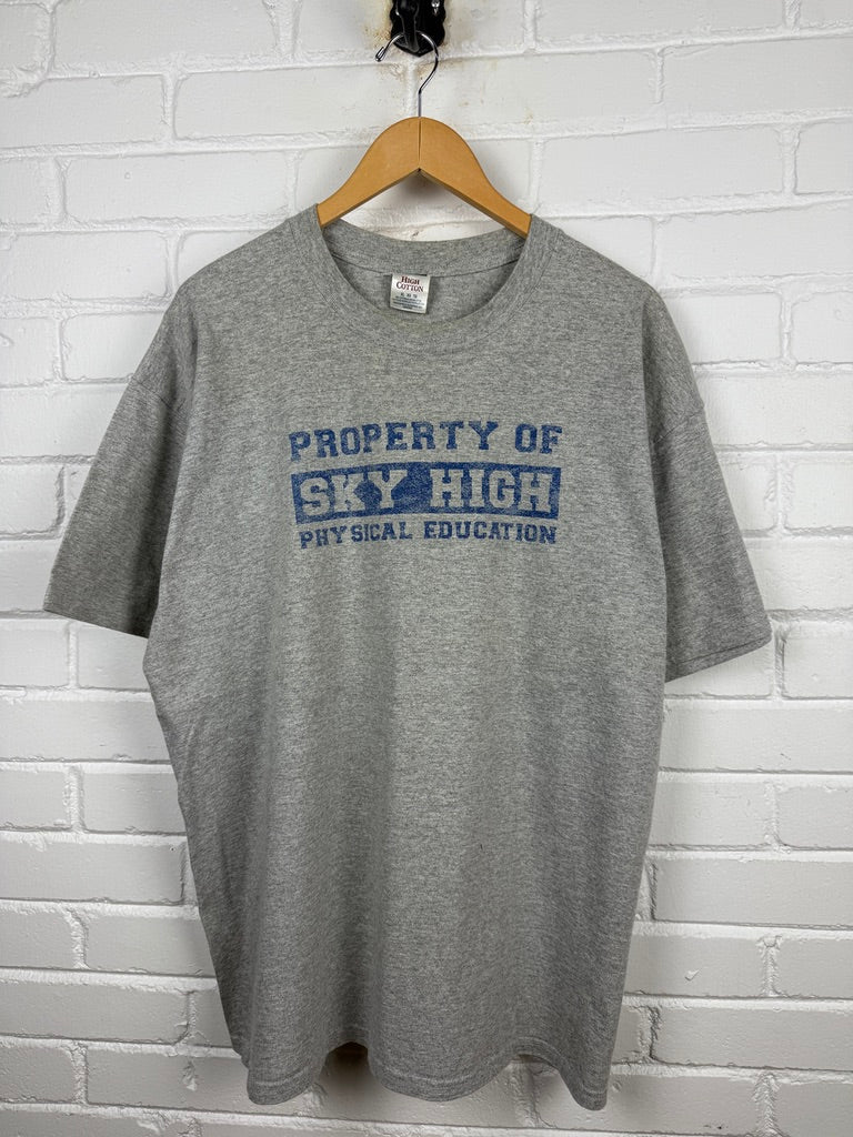 Vintage Disney Sky High Phys Ed Movie Promo T Shirt Size XL