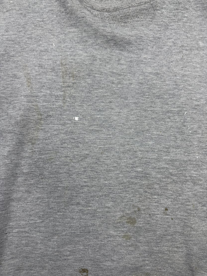 Vintage 90s Carhartt Embroidered Logo Paint Splattered Crewneck Sweatshirt Size L