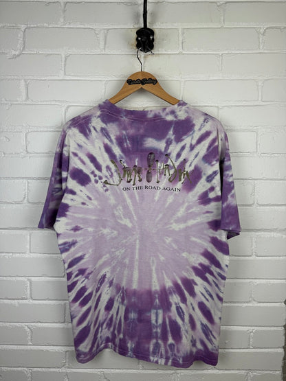 Vintage 1993 Jimi Hendrix On The Road Again Tie-Dye Winterland T Shirt Size XL 90s