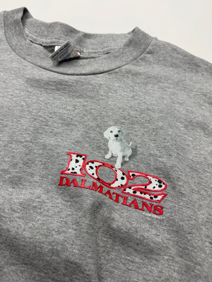 Vintage 2000 102 Dalmatian Disney Movie Promo Graphic T Shirt Size XL