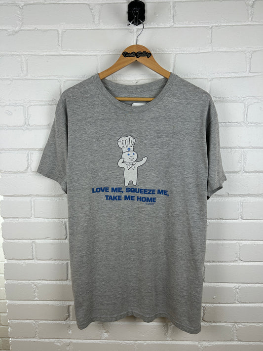2007 Pillsbury Doughboy Love Me Squeeze Me Take Me Home T Shirt Size L