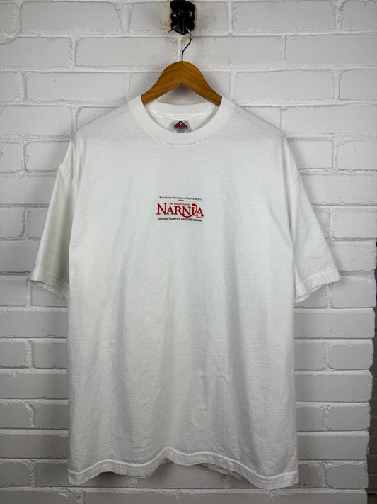 Vintage The Chronicles Of Narnia The Lion The With The Wardrobe Disney Movie Promo T Shirt Size XL