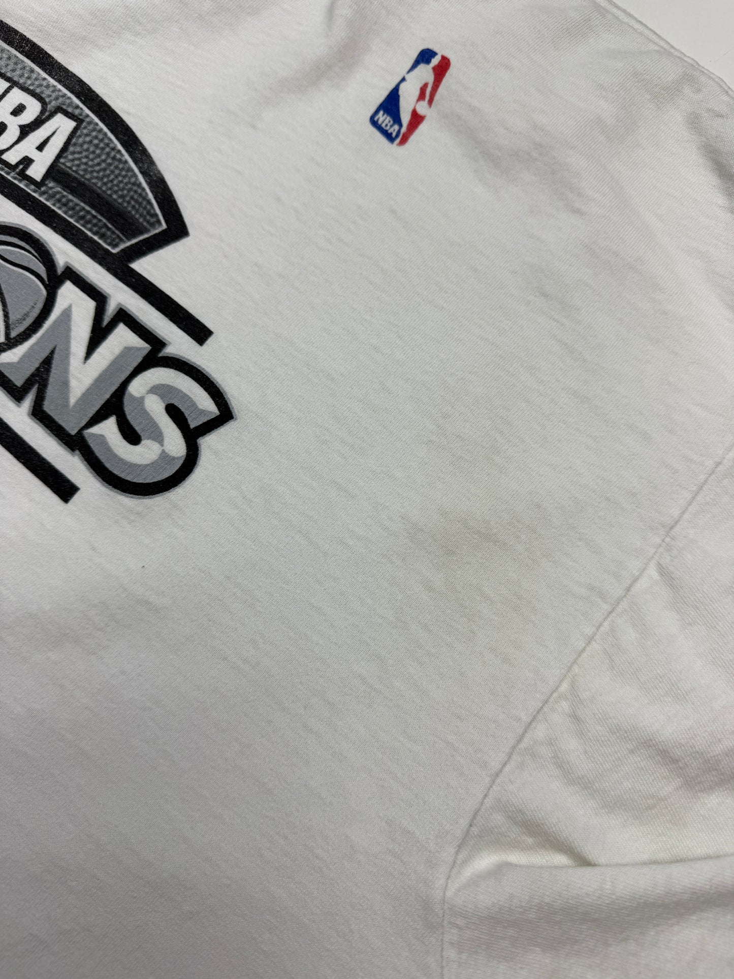 Vintage 2003 San Antonio Spurs NBA Champs Basketball Reebok T Shirt Size XXL