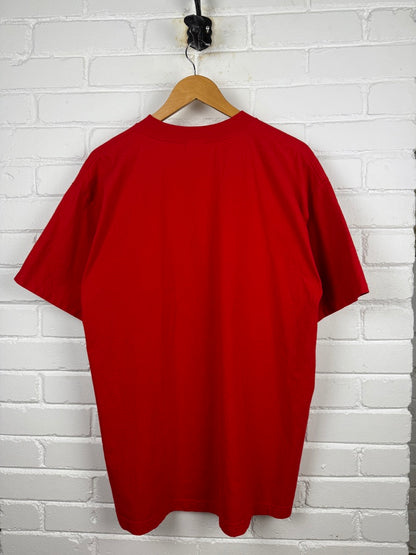 Vintage 1998 Disney Mulan Title Hit Movie Promo T Shirt Size XL
