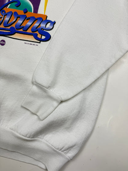 Vintage 1989 Loving ABC TV Show Soap Opera Promo Graphic Crewneck Sweatshirt Size XL 80s