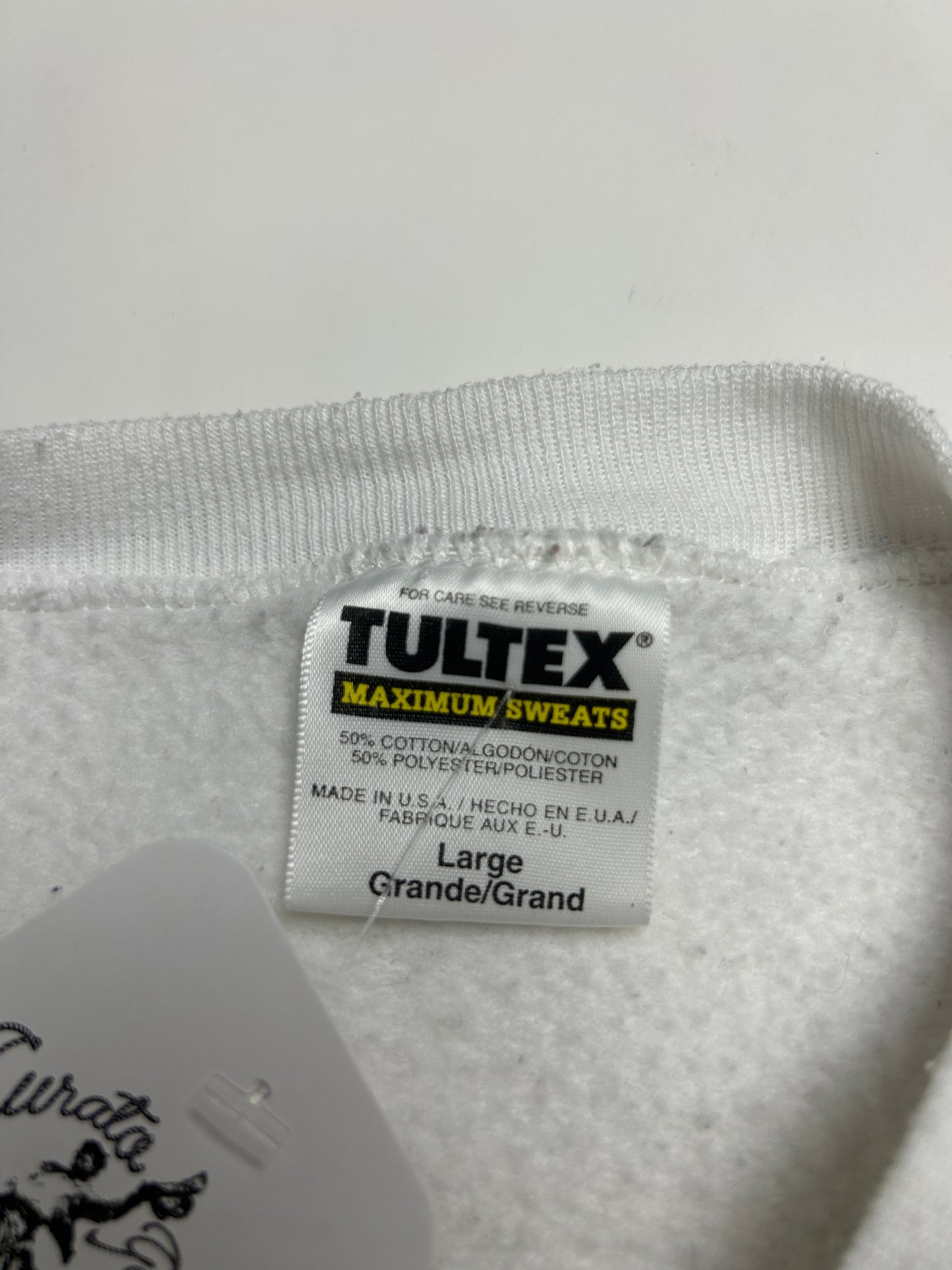 Vintage 1995 St Louis Rams Wrecking Crew Bettis Gilbert Caricature NFL Sweatshirt Size L 90s