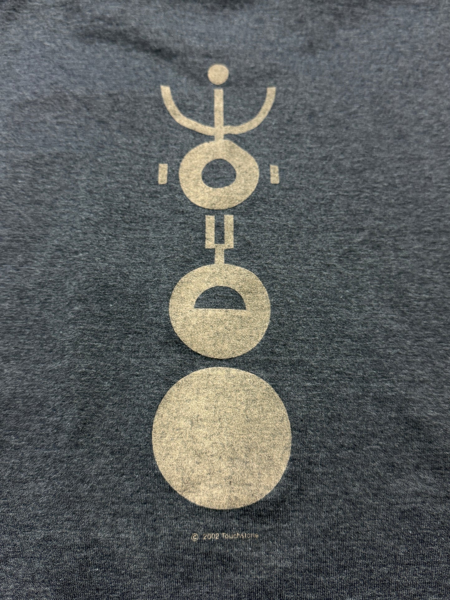 Vintage 2002 Signs Movie Promo Sigil Alien Graphic Movie Promo T Shirt Size XL