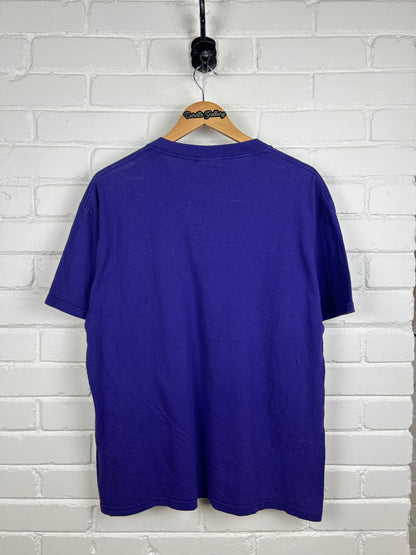Vintage 1998 Tampa Bay Rays Inaugural Season MLB Equipment CSA T Shirt Size L 90s