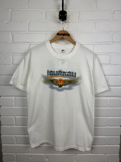 Vintage 2002 Journey Under The Radar Summer Tour Band T Shirt Size L